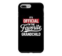 Carcasa para iPhone 7 Plus/8 Plus It's Official I'm The Favorite Grandchild Funny Grandchild