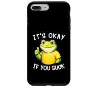 Carcasa para iPhone 7 Plus/8 Plus It's Okay If You Suck Funny Silly Frog Meme Sarcastic Humor