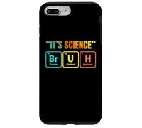Carcasa para iPhone 7 Plus/8 Plus It's Science Bruh Periodic Table of Elements Funny Meme