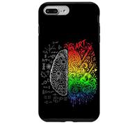 Carcasa para iPhone 7 Plus/8 Plus Izquierda Derecha Cerebro Psicología Neurociencia Anatomía del Cerebro
