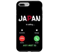 Carcasa para iPhone 7 Plus/8 Plus Japón está Llamando y Debo IR de Viaje japonés