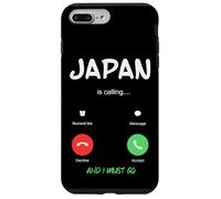 Carcasa para iPhone 7 Plus/8 Plus Japón está Llamando y Tengo Que IR de Viaje