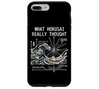 Carcasa para iPhone 7 Plus/8 Plus Japón Gran Ola Física Hokusai Agua Movimiento Matemáticas Ciencia