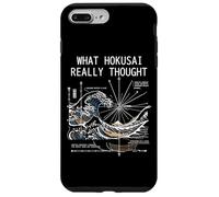 Carcasa para iPhone 7 Plus/8 Plus Japón Gran Ola Física Hokusai Agua Movimiento Matemáticas Ciencia