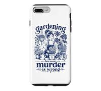 Carcasa para iPhone 7 Plus/8 Plus Jardinería Porque el Asesinato está Mal Funny Boho Houseplant Girl