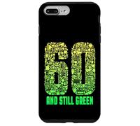 Carcasa para iPhone 7 Plus/8 Plus Jardinero de 60 cumpleaños todavía Verde