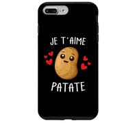 Carcasa para iPhone 7 Plus/8 Plus Je Taime Patate Drôle Couple Amour Romance Valentin
