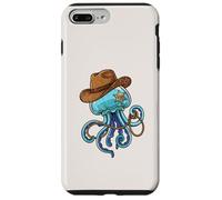 Carcasa para iPhone 7 Plus/8 Plus Jellyfish Western Sheriff Cowboy Funny Ocean Animal