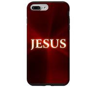 Carcasa para iPhone 7 Plus/8 Plus Jesus: Christian Faith Glowing Name of Christ Resurrection