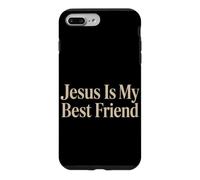 Carcasa para iPhone 7 Plus/8 Plus Jesús es mi Mejor Amigo Fe Cristiana Adoración Religiosa
