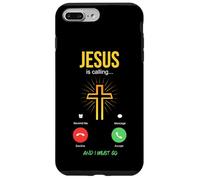 Carcasa para iPhone 7 Plus/8 Plus Jesús está Llamando a la Iglesia Cristiana Christus Faith Teléfono