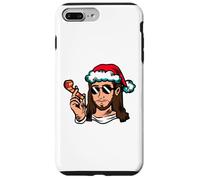 Carcasa para iPhone 7 Plus/8 Plus Jesús Feliz 71st B-Day te Veo Pronto Divertido Partido sarcástico