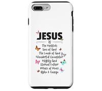 Carcasa para iPhone 7 Plus/8 Plus Jesus is The Messiah Mighty God Beautiful Savior Lamb of God