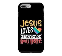 Carcasa para iPhone 7 Plus/8 Plus Jesus Loves Everyone You Hate
