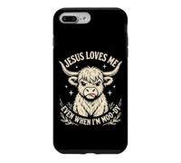 Carcasa para iPhone 7 Plus/8 Plus Jesus Loves Me Even When I'm Moody