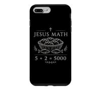 Carcasa para iPhone 7 Plus/8 Plus Jesús Matemáticas 5 Más 2 Igual 5000 Milagro Bíblico Fe Orar
