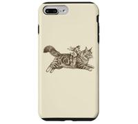 Carcasa para iPhone 7 Plus/8 Plus Jesús Montando Maine Coon Divertido Cristiano para Gatunos