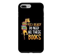 Carcasa para iPhone 7 Plus/8 Plus Jirafa: Sí, Realmente Necesito Todos Estos Libros Que Lee la alfabetización