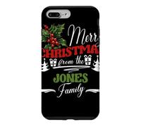 Carcasa para iPhone 7 Plus/8 Plus Jones Family Christmas Costume Muérdago Grupo a Juego