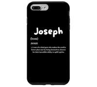 Carcasa para iPhone 7 Plus/8 Plus Joseph Definition Personalized Name Custom Costume For Joes