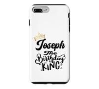 Carcasa para iPhone 7 Plus/8 Plus Joseph The Birthday King Happy Birthday Shirt Hombres Niños Adolescentes