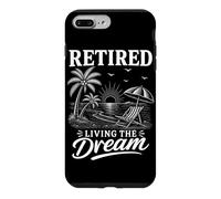Carcasa para iPhone 7 Plus/8 Plus Jubilado Vivir El sueño Beach Vacaciones Jubilación