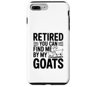 Carcasa para iPhone 7 Plus/8 Plus Jubilado You Can Find Me by My Goats Farm Life Fun
