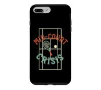 Carcasa para iPhone 7 Plus/8 Plus Juego de Palabras de Tenis Crisis en la cancha