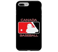 Carcasa para iPhone 7 Plus/8 Plus Jugador de béisbol Canadiense Bandera Canadiense Arce Tierra Herencia Lata