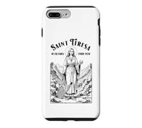 Carcasa para iPhone 7 Plus/8 Plus Jugador De Tenis Divertido Vintage Patrona Santa Teresa Deporte