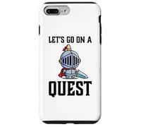 Carcasa para iPhone 7 Plus/8 Plus Jugador RPG Let's Go On A Quest Knight Warrior Player