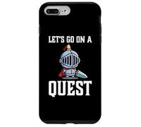 Carcasa para iPhone 7 Plus/8 Plus Jugador RPG Let's Go On A Quest Knight Warrior Player