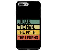 Carcasa para iPhone 7 Plus/8 Plus Julian The Man The Myth The Legend - Cita Personalizada Divertida