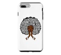 Carcasa para iPhone 7 Plus/8 Plus Juneteenth Black Queen Melanin Mujeres Sista Madre Reinas Diversión