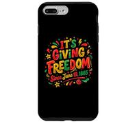 Carcasa para iPhone 7 Plus/8 Plus Juneteenth Freedom Day June 19 1865 Celebration