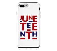 Carcasa para iPhone 7 Plus/8 Plus Juneteenth Is My Independence Day 1865 4 de Julio 4 Bandera de Estados Unidos