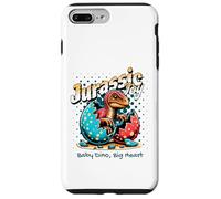 Carcasa para iPhone 7 Plus/8 Plus Jurassic Joy Baby Dinosaur Big Heart Cute Dino Art