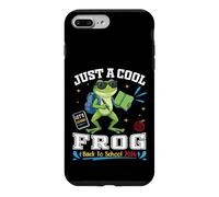 Carcasa para iPhone 7 Plus/8 Plus Just A Cool Frog Back To School 2026 Diversión de Aprendizaje para Estudiantes