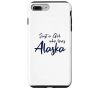 Carcasa para iPhone 7 Plus/8 Plus Just a Girl Who Loves Alaska Cute Alaska Girl