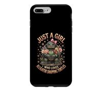 Carcasa para iPhone 7 Plus/8 Plus Just A Girl Who Loves Alligator Snapping Turtles