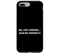 Carcasa para iPhone 7 Plus/8 Plus Just Looking Funny Travel Lover Meme Vacation Planning Humor