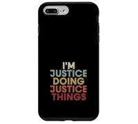 Carcasa para iPhone 7 Plus/8 Plus Justice Name Justice Personalized Name First Given