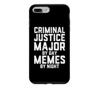 Carcasa para iPhone 7 Plus/8 Plus Justicia Penal Mayor De Día Memes por La Noche De La Escuela De Derecho Broma
