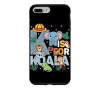 Carcasa para iPhone 7 Plus/8 Plus K Es para Koala Zoológico Animales Zoo Viaje Jungle Zoo Día