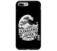 Carcasa para iPhone 7 Plus/8 Plus Kanagawa Japan Hanko Sello Great Wave Retro Kanji Souvenir