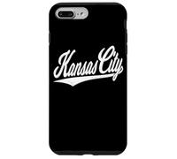 Carcasa para iPhone 7 Plus/8 Plus Kansas City Varsity Script - Camiseta Deportiva Retro Vintage