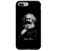 Carcasa para iPhone 7 Plus/8 Plus Karl Marx Retrato Socialismo Teoría Política Icono