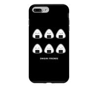 Carcasa para iPhone 7 Plus/8 Plus Kawaii Onigiri Friends Cute Japanese Rice Ball Personajes