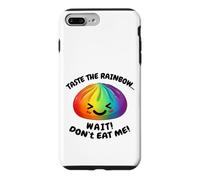 Carcasa para iPhone 7 Plus/8 Plus Kawaii Rainbow Dumpling Squishy Raviolo Divertido Cutie