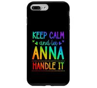 Carcasa para iPhone 7 Plus/8 Plus Keep Calm and Let Anna Handle It Chill Nombre